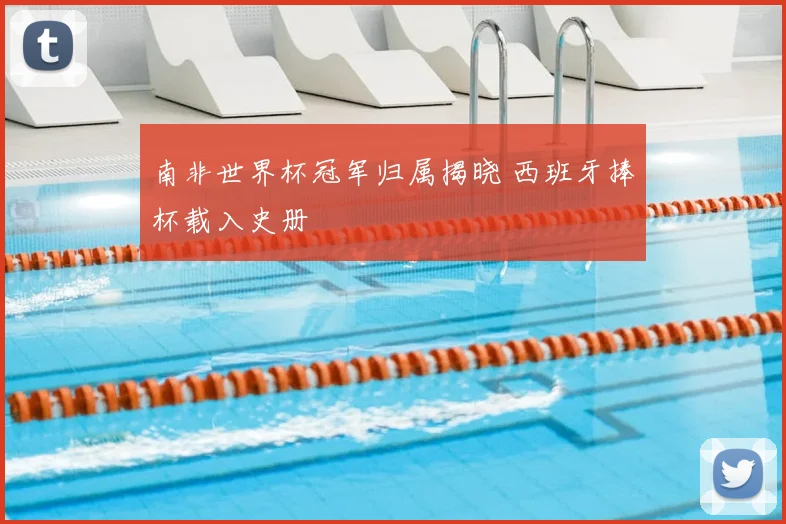 南非世界杯冠军归属揭晓 西班牙捧杯载入史册