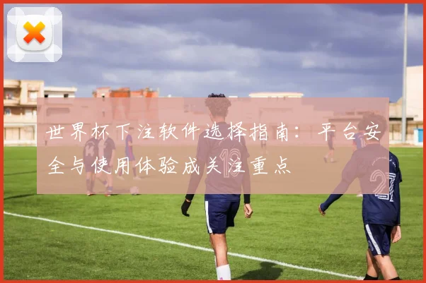 世界杯下注软件选择指南:平台安全与使用体验成关注重点